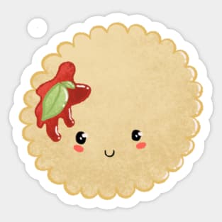 Cute ravioli pasta II Sticker